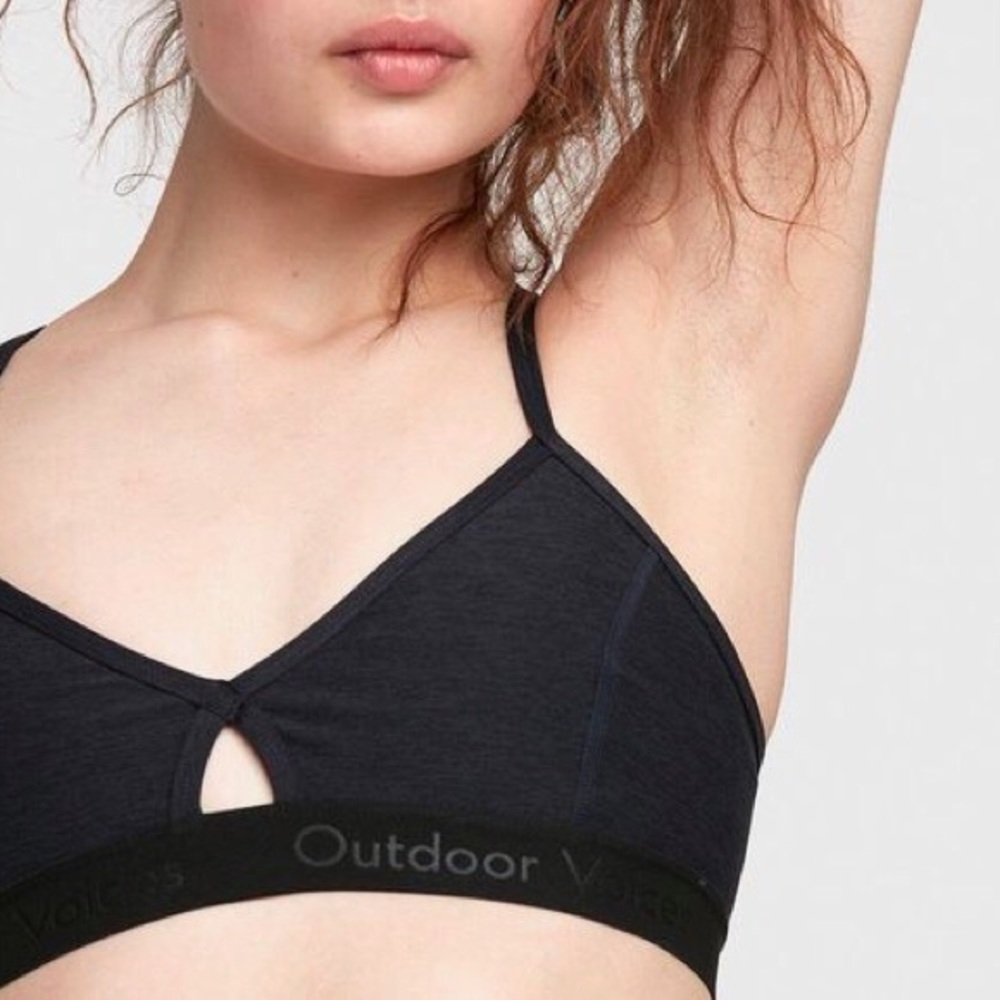 Outdoor voices steeplechase low cut sports bra